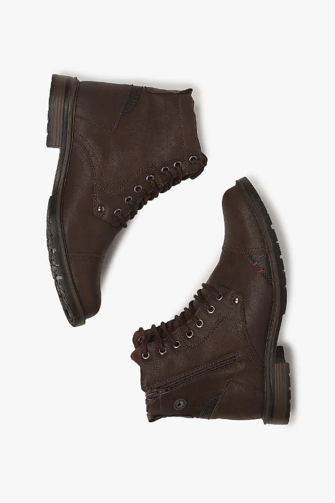 Bota Masculina Fosco Bagre Marrom 4