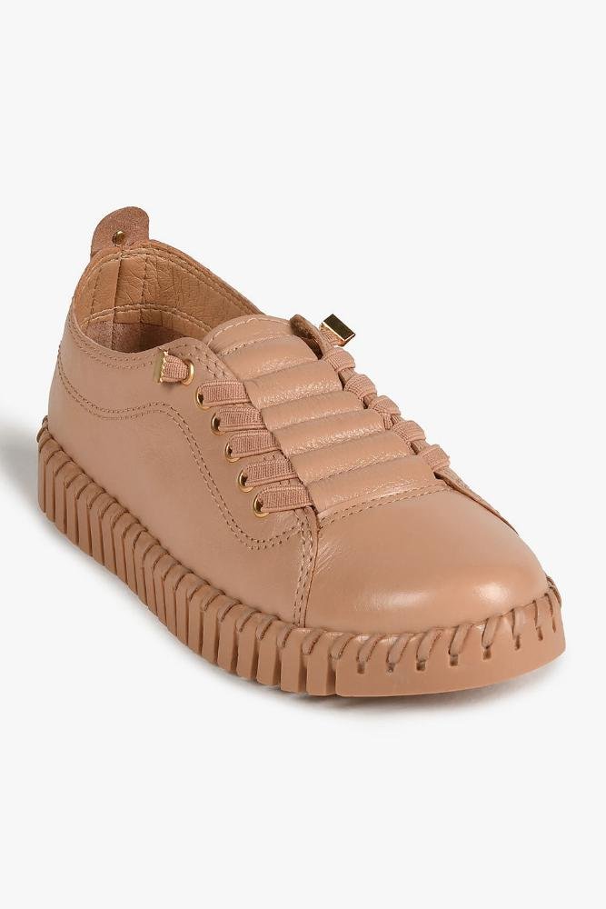 Tênis Feminino Slip On Bottero Elara Bege 4