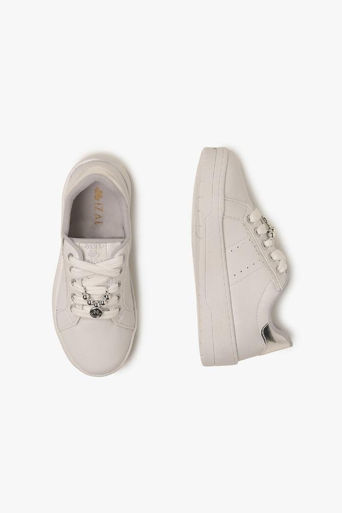 Tênis Casual Infantil Izalu Grace Branco 3