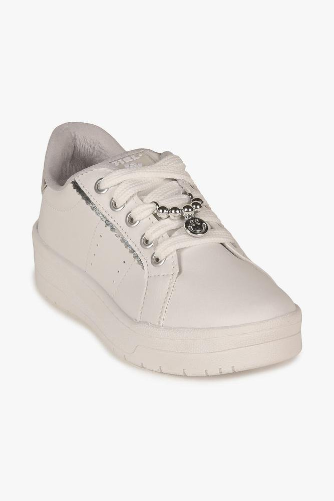 Tênis Casual Infantil Izalu Grace Branco 4