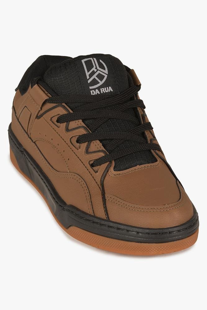 Tênis Masculino Da Rua Quioss Caramelo 4