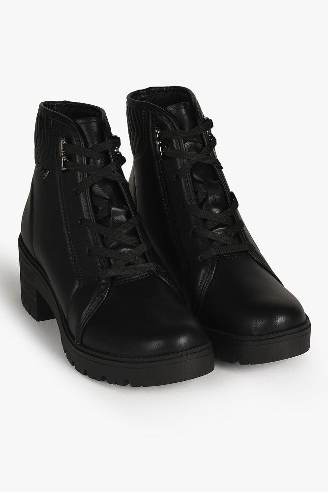 Bota Feminina Coturno Mississipi Ohana Preto 4