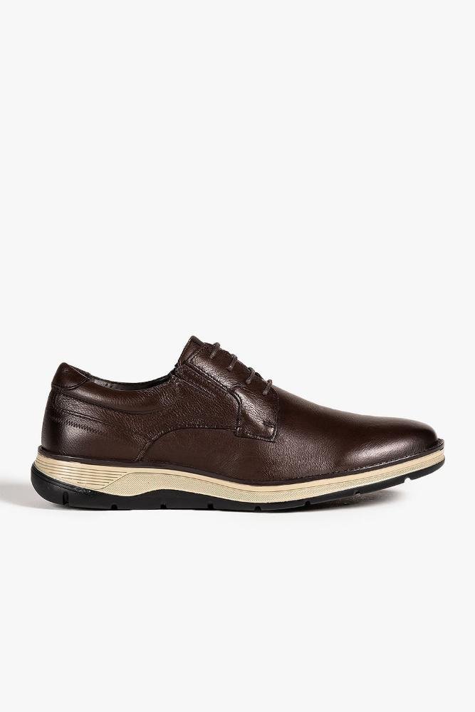 Sapato Social Masculino Ferracini 24h Fluence Marrom 2
