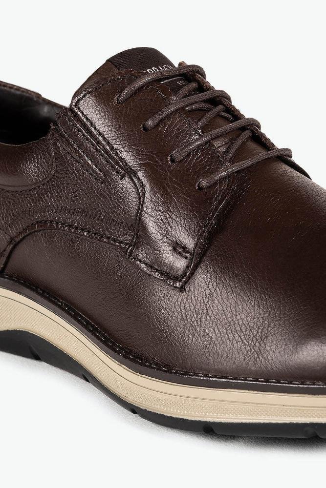 Sapato Social Masculino Ferracini 24h Fluence Marrom 3