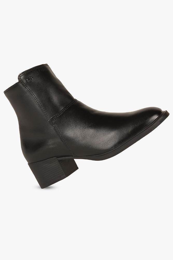 Bota Feminina Cano Curto Bottero Rozetta Preto 4