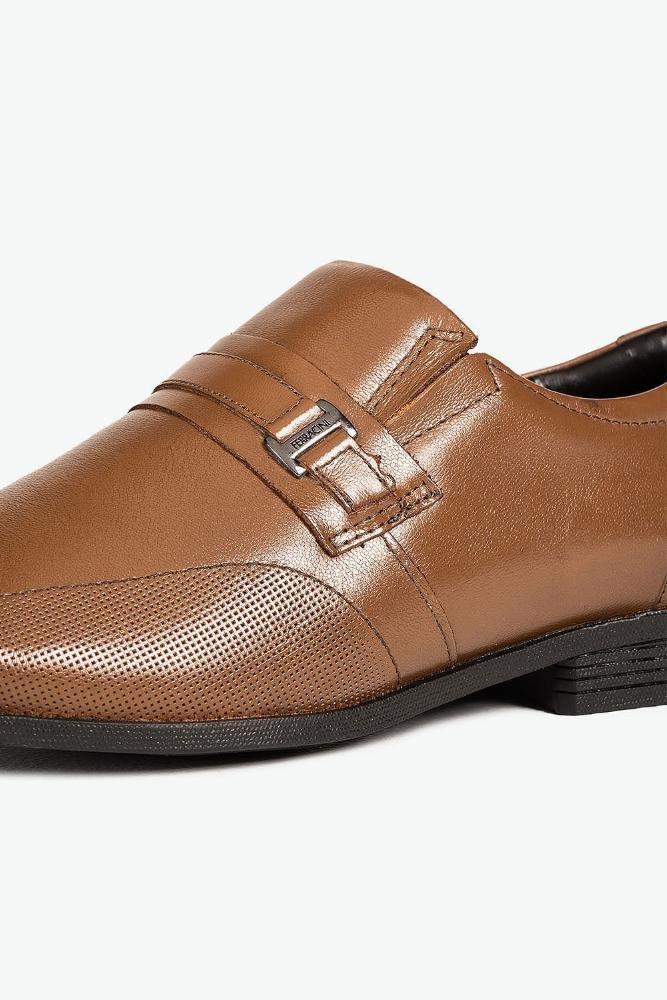 Sapato Masculino Ferracini Liverpool Caramelo 2
