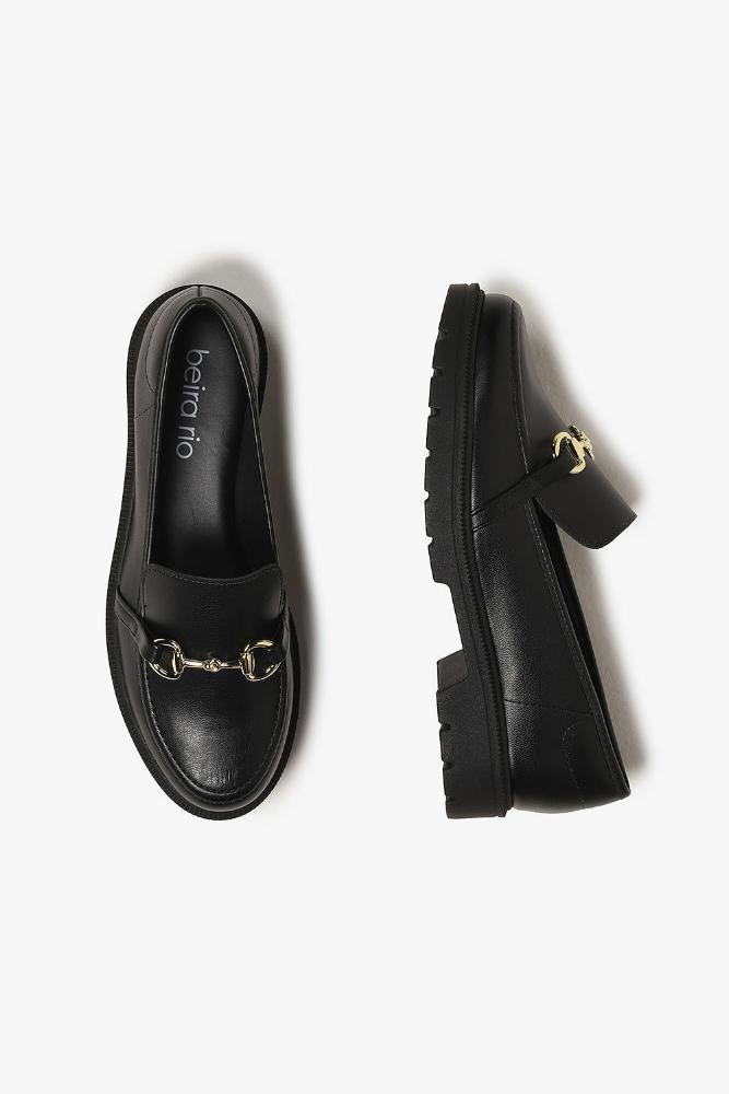 Mocassim Feminino Beira Rio Daise Preto 3