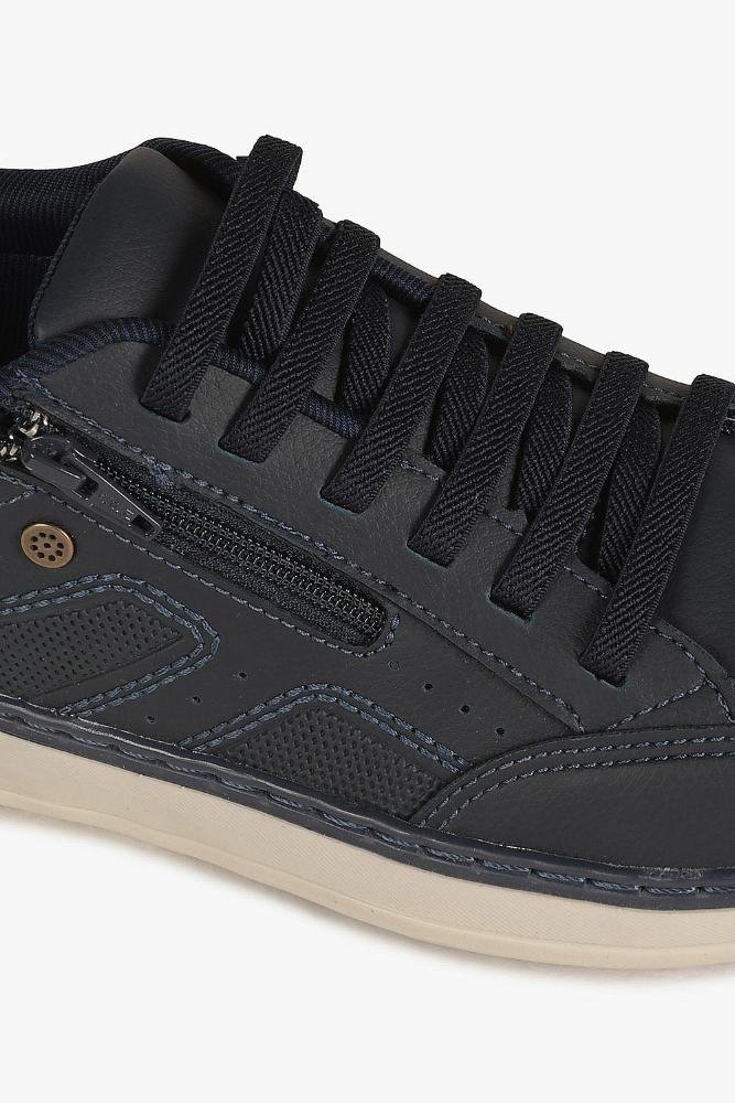 Sapatênis Masculino Fosco Smith Azul Marinho 2