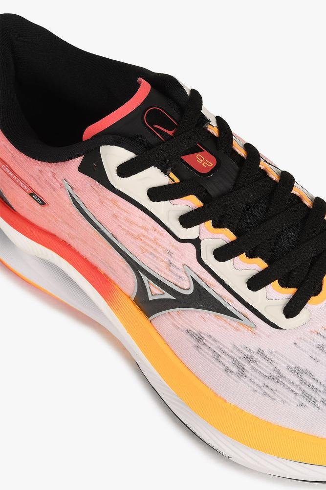 Tênis Mizuno Wave Creation 26 Branco/Vermelho 2