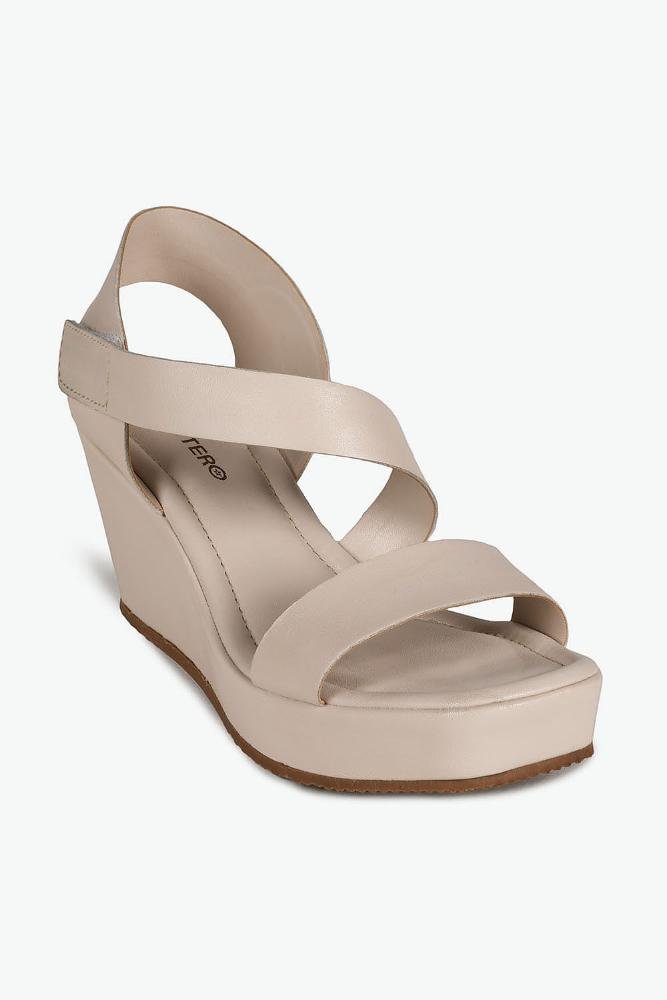 Sandália Feminina Anabela Bottero Maisha Off White 4