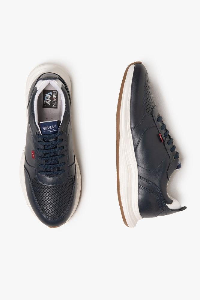 Tênis Masculino Sneaker Ferracini Moove Azul Marinho 3
