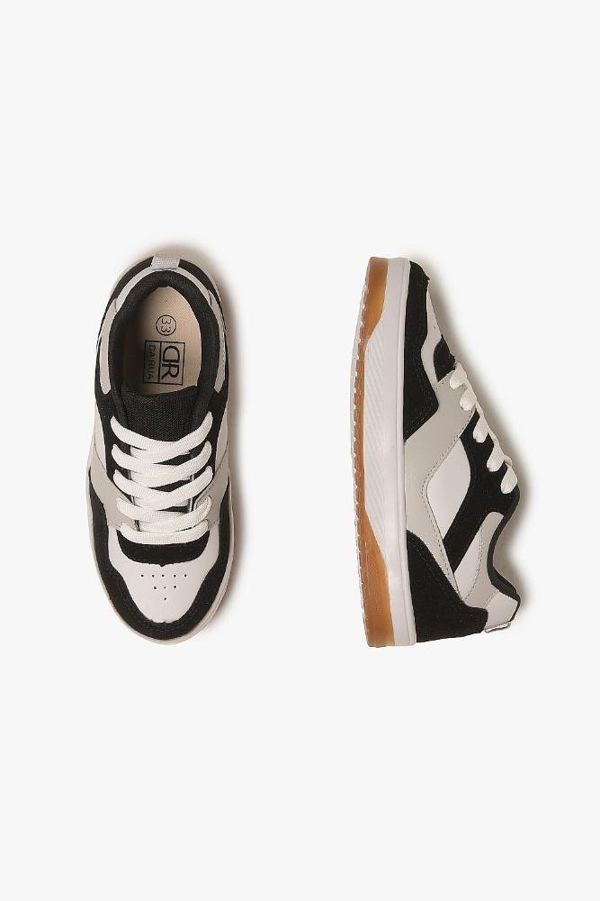 Tênis Infantil Da Rua Kelly Branco/Preto 3