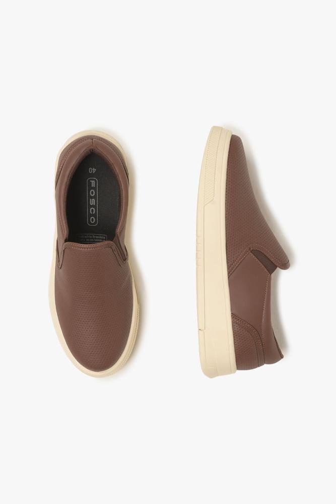 Tênis Masculino Fosco Fuse Marrom 4