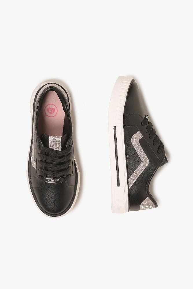 Tênis Casual Infantil Molekinha Lavi Preto 3