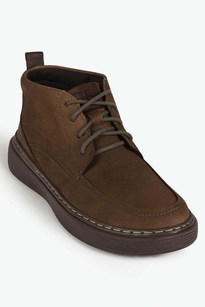 Bota Masculina Cano Mid Democrata Clash Marrom 4