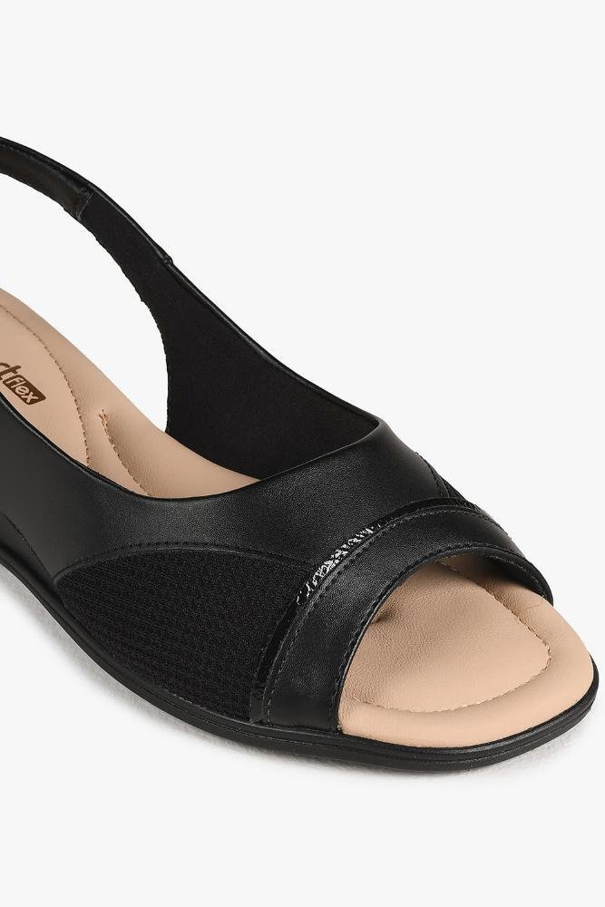 Conforto Feminino Anabela Comfortflex Raissa Preto 2