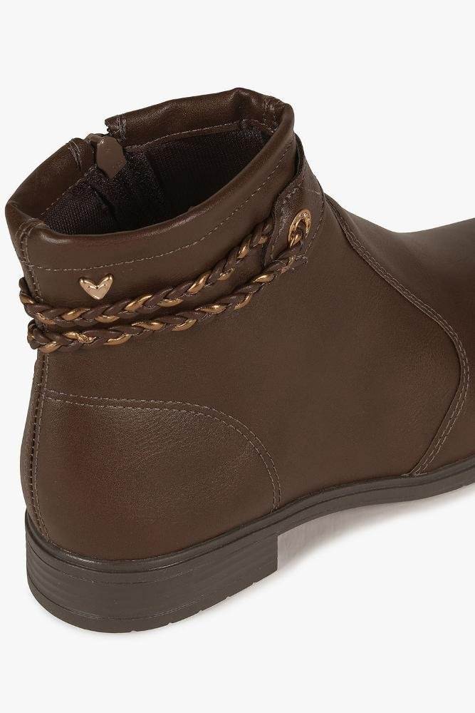 Bota Feminina Cano Curto Mississipi Lincy Café 2