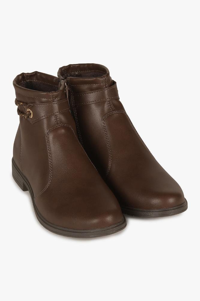 Bota Feminina Cano Curto Mississipi Lincy Café 4