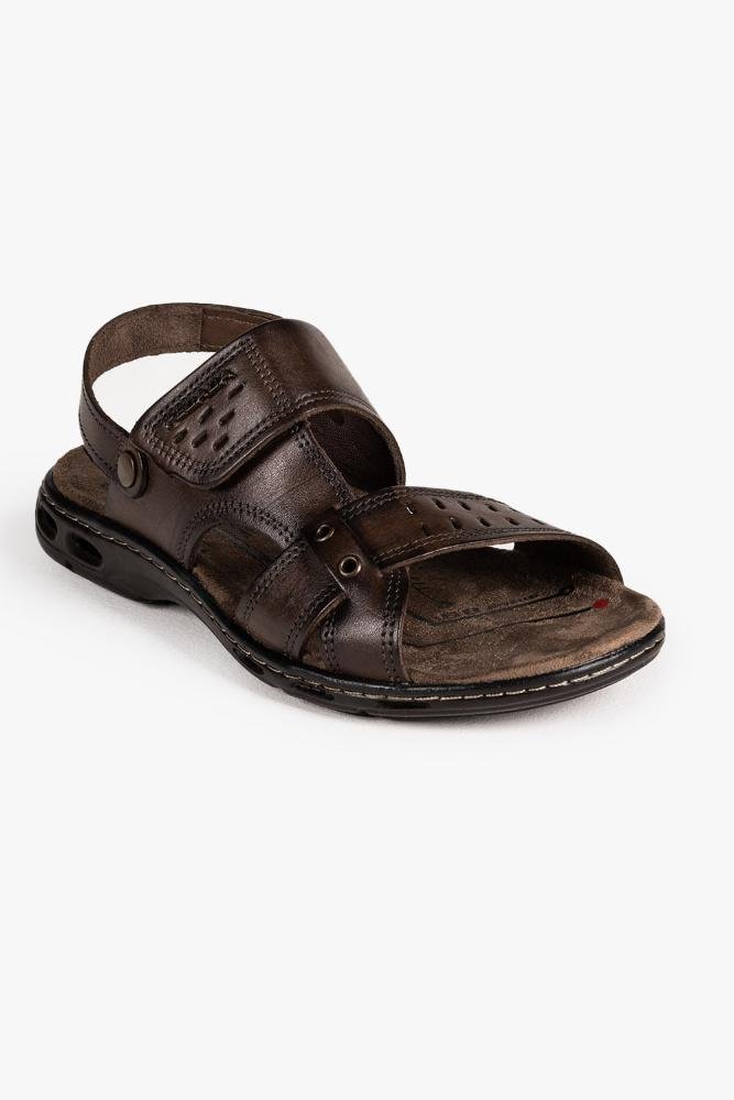 Sandália Masculina Pegada Cravo Marrom 5