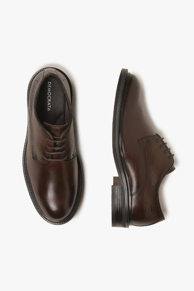 Sapato Casual Masculino Democrata Doha Café 3