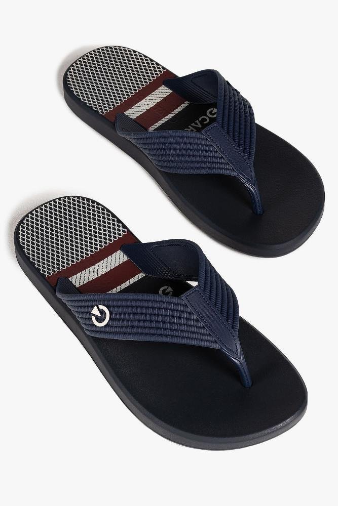 Chinelo Masculino Grendene Cartago Montreal Dedo Azul Marinho 4