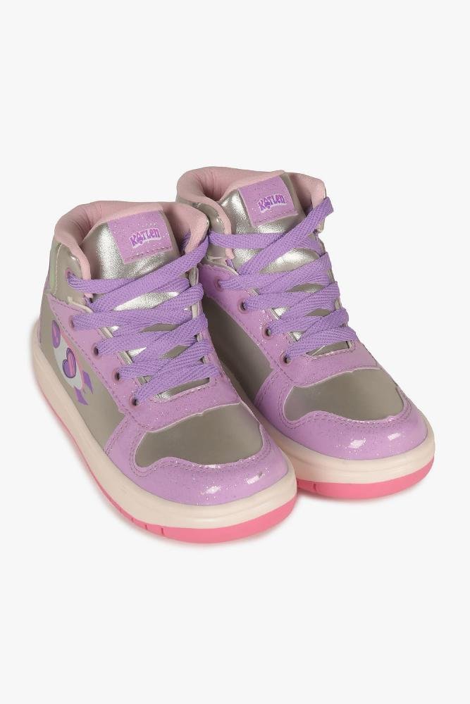 Tênis Infantil Danguinho Dos Rosa Katlen Prata/Roxo 4