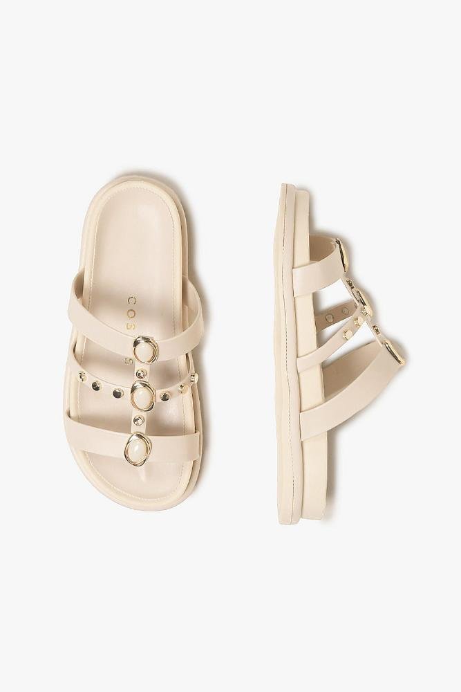 Papete Feminina Costes Talita Off White 3