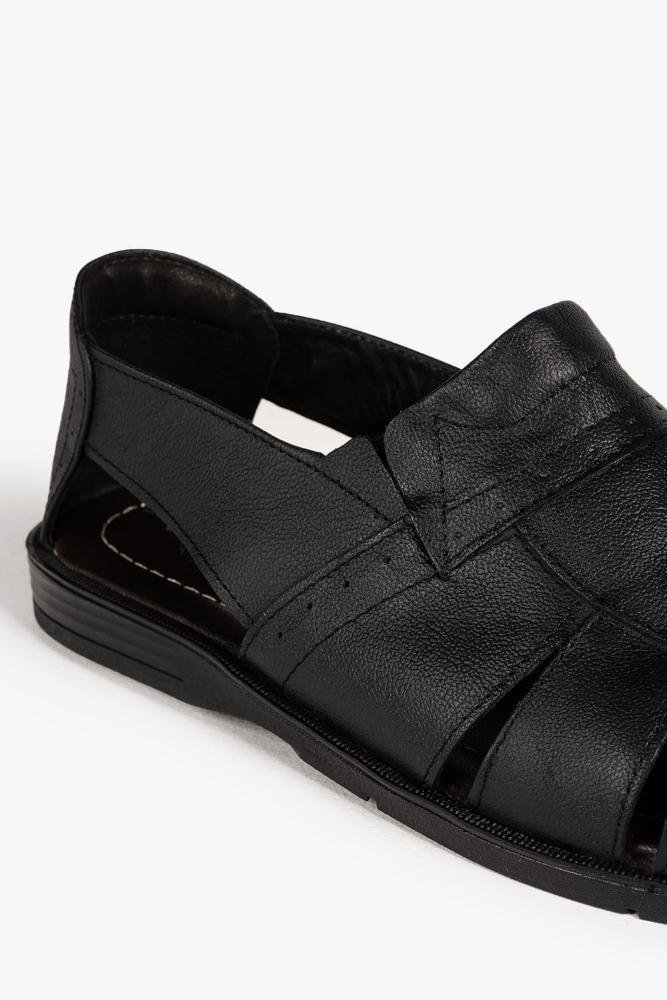 Sandália Masculina Italianinho Itto Preto 2