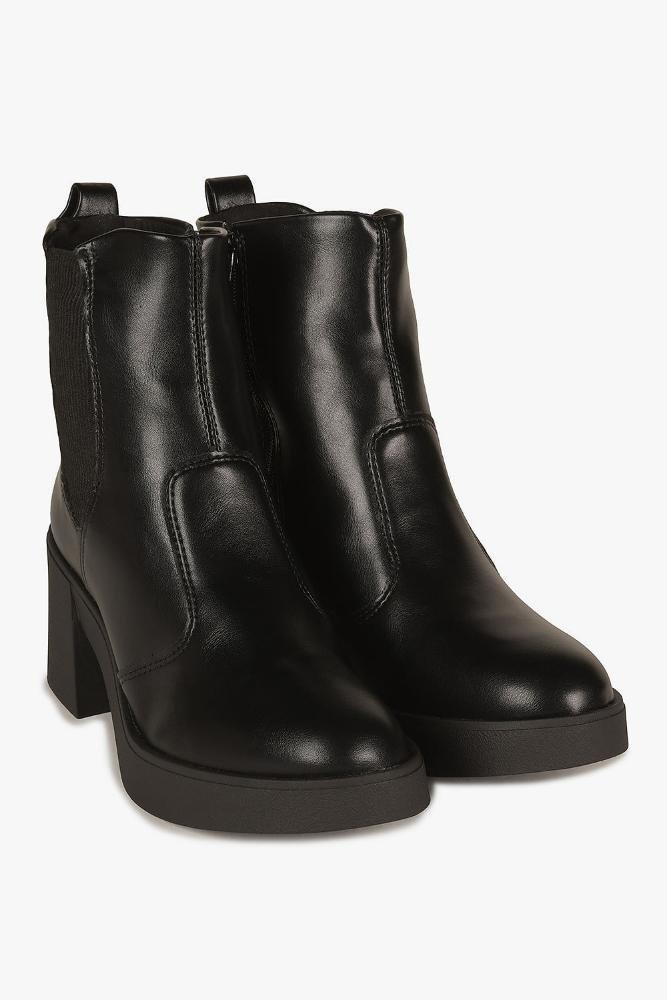 Bota Feminina Cano Médio Mississipi Rosanne Preto 4
