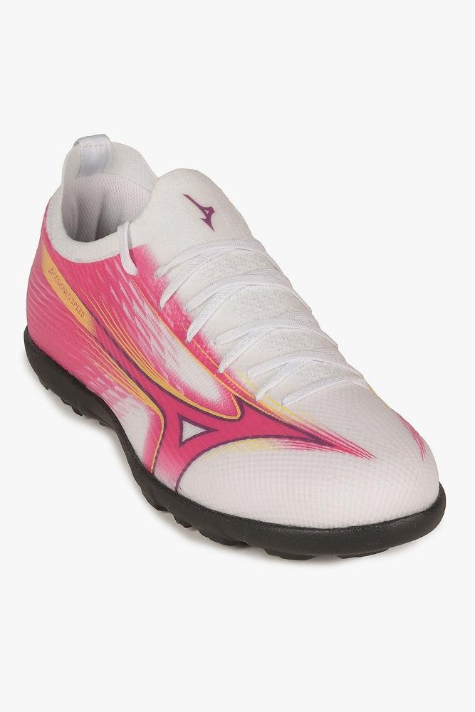Chuteira Society Mizuno Alpha Club As Branco/Rosa 4