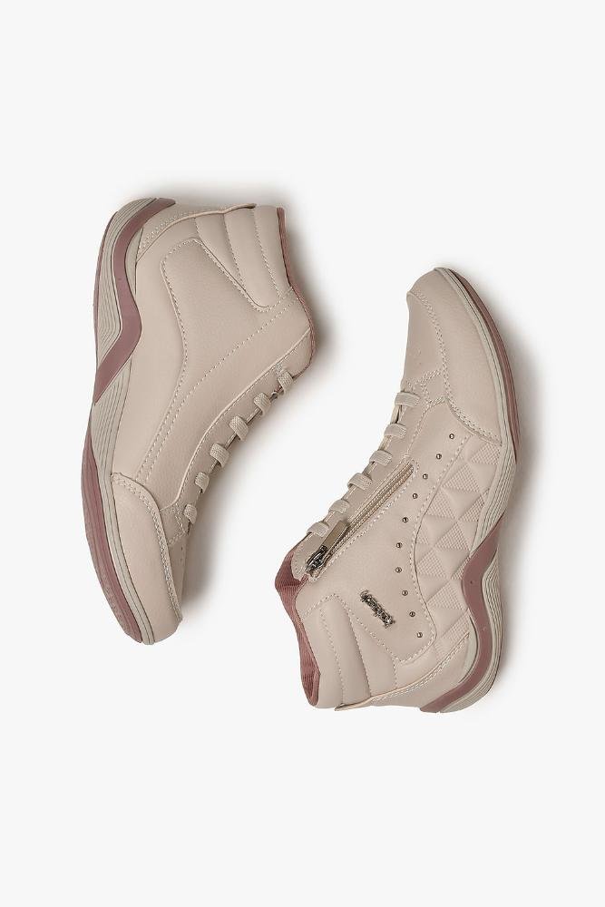 Conforto Feminino Cano Alto Kolosh Rachel Off White 3