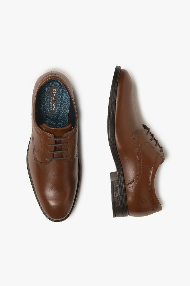 Sapato Casual Masculino Democrata Duke Marrom 3