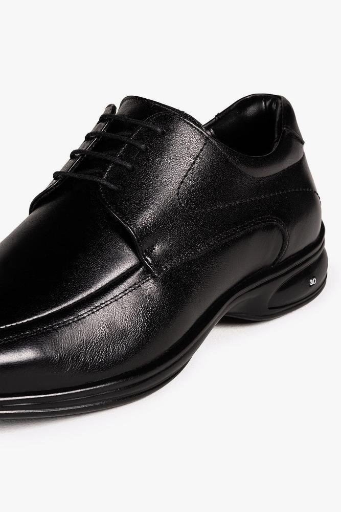 Sapato Masculino 3D Vision Jota Pe Preto 2