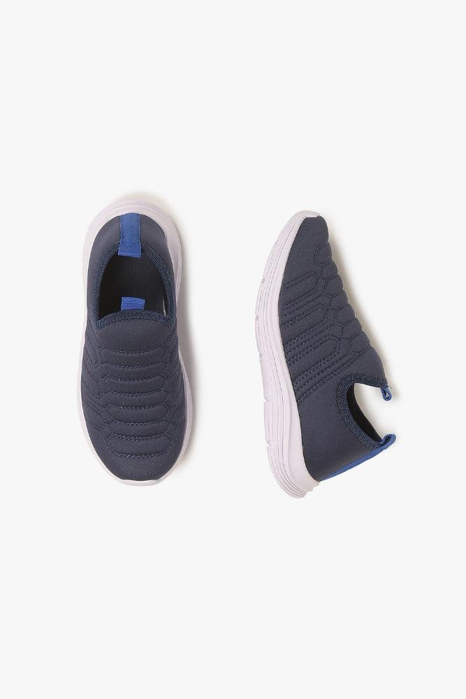 Tênis Infantil Slip On Jump Happy Valen Azul Marinho 3