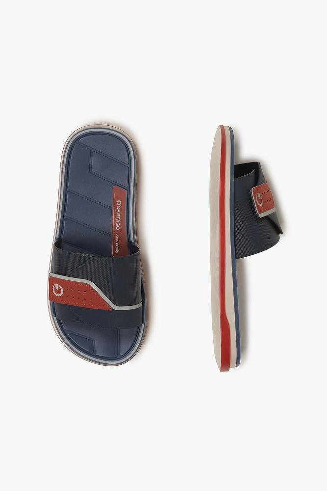 Chinelo Cartago Malaga Sport Masculino Azul 3