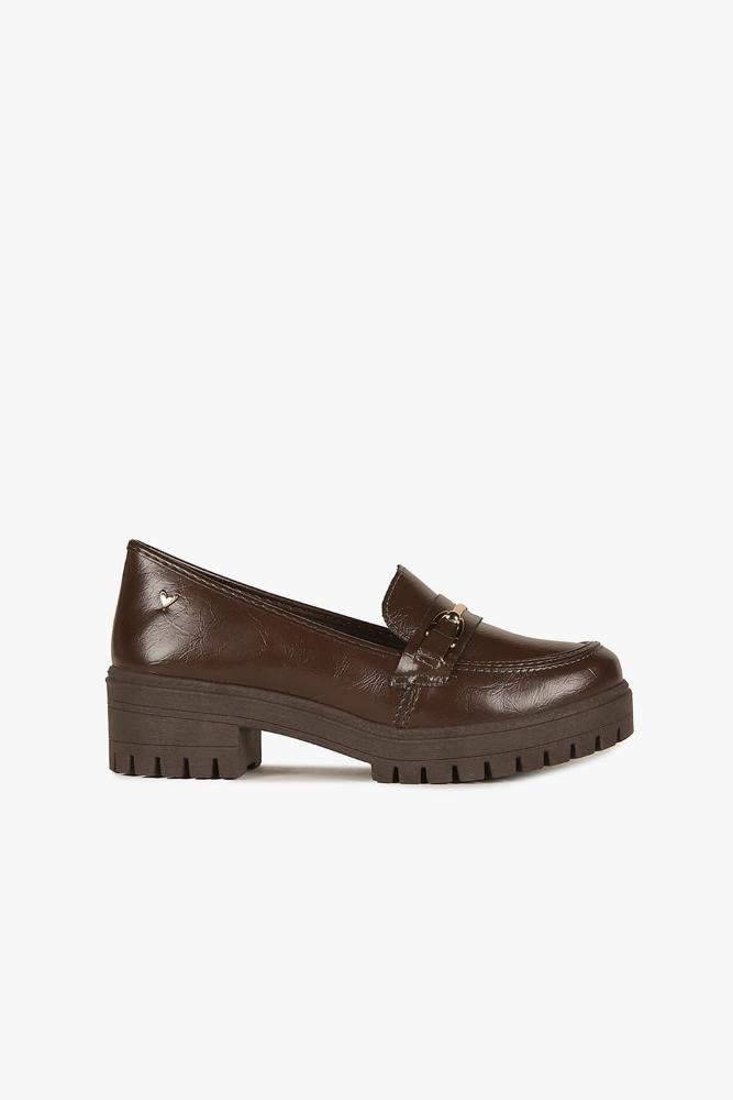 Mocassim Feminino Loafer Tratorado Mississipi Josephine