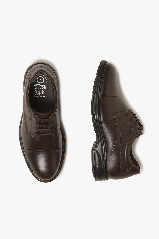 Sapato Casual Masculino Jota Pe 3D Force Café 3