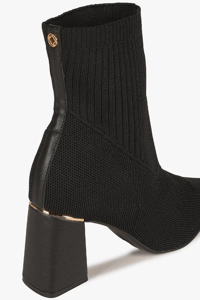 Bota Feminina Cano Curto Bebecê Sansa Preto 2