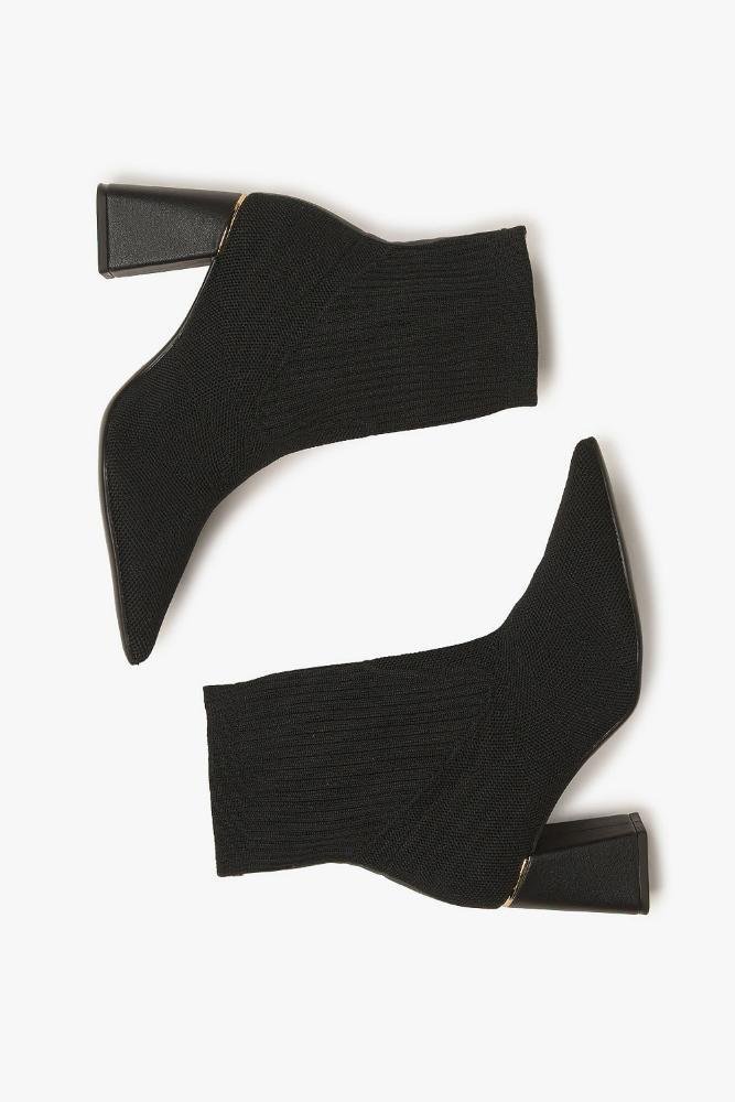 Bota Feminina Cano Curto Bebecê Sansa Preto 3