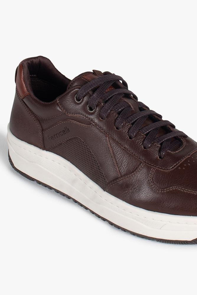 Tênis Masculino Ferricelli SLT + Leve Marrom 2