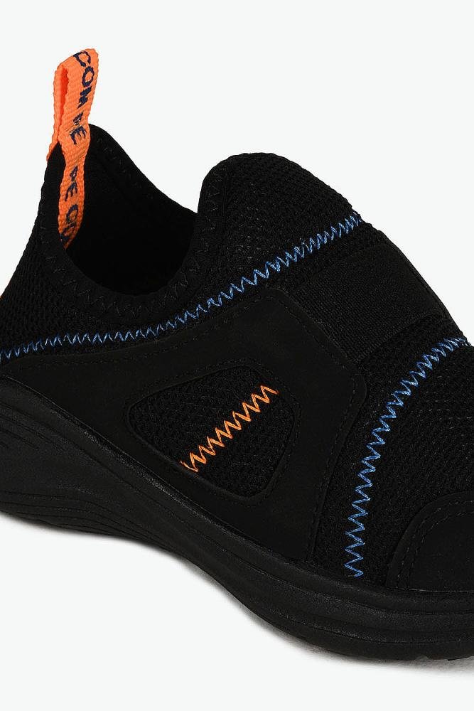 Tênis Infantil Pé Com Pé Beny Slip On Baby Preto 2