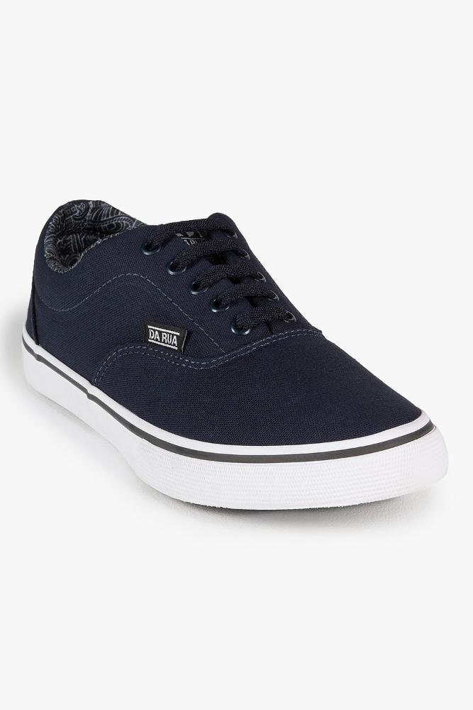 Tênis Casual Berlim da Da Rua Azul Marinho 4