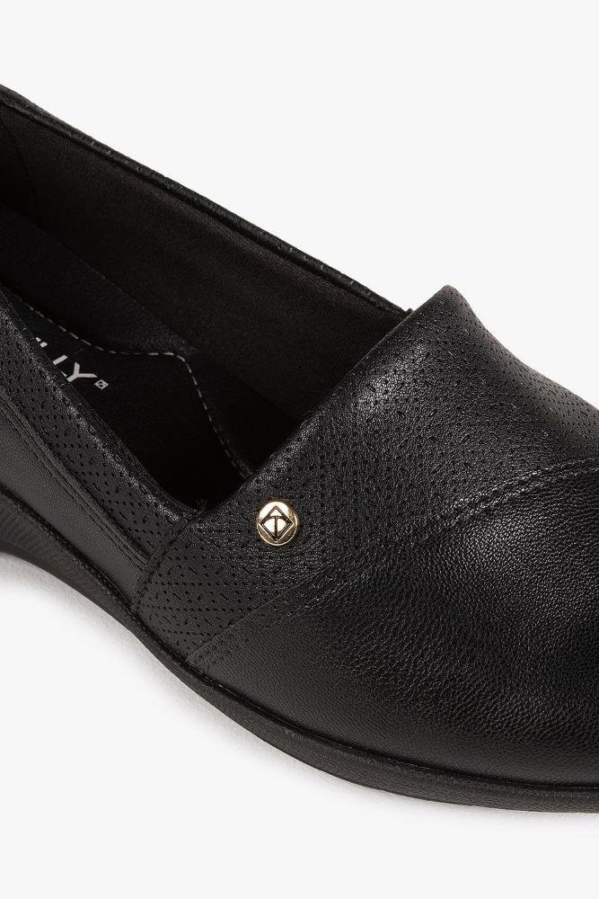 Conforto Feminino Salto Médio Piccadilly Delfina Preto 2