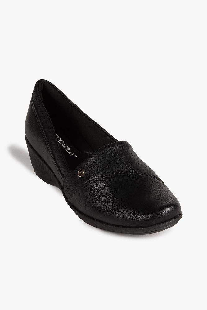 Conforto Feminino Salto Médio Piccadilly Delfina Preto 4