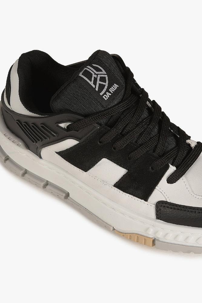 Tênis Da Rua Casual Myzithres Branco/Preto 2