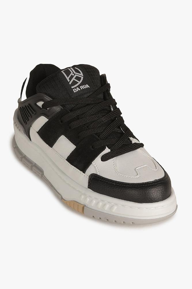 Tênis Da Rua Casual Myzithres Branco/Preto 4
