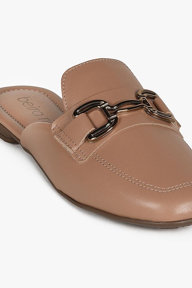 Mule Feminino Beira Rio Otilia Bege 2