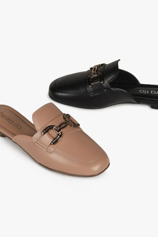 Mule Feminino Beira Rio Otilia Bege 5