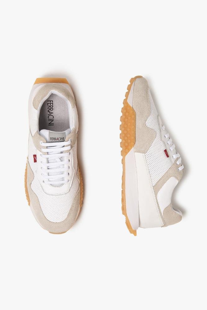 Tênis Masculino Sneaker Ferracini Racer Branco 3