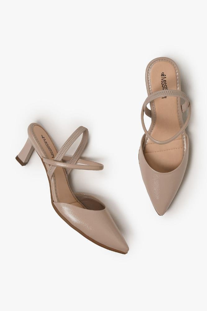 Scarpin Feminino Slingback Mississipi Laila Bege 3